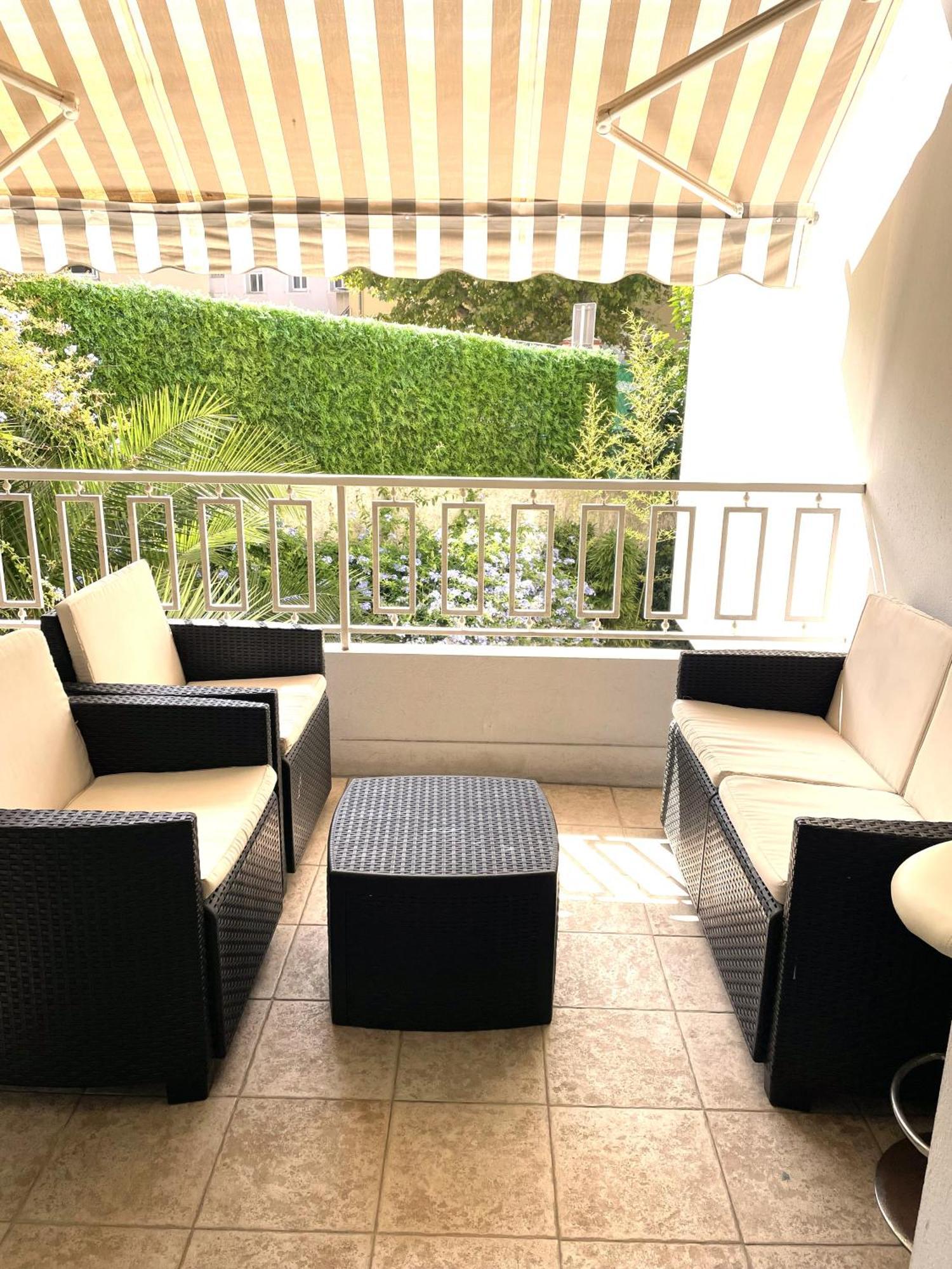 Superbe 3P 2Chambres, 2Terrasses Cannes Centre-Ville, 4 Min A Pied De La Croisette Sas-Meredith Loc Exterior foto